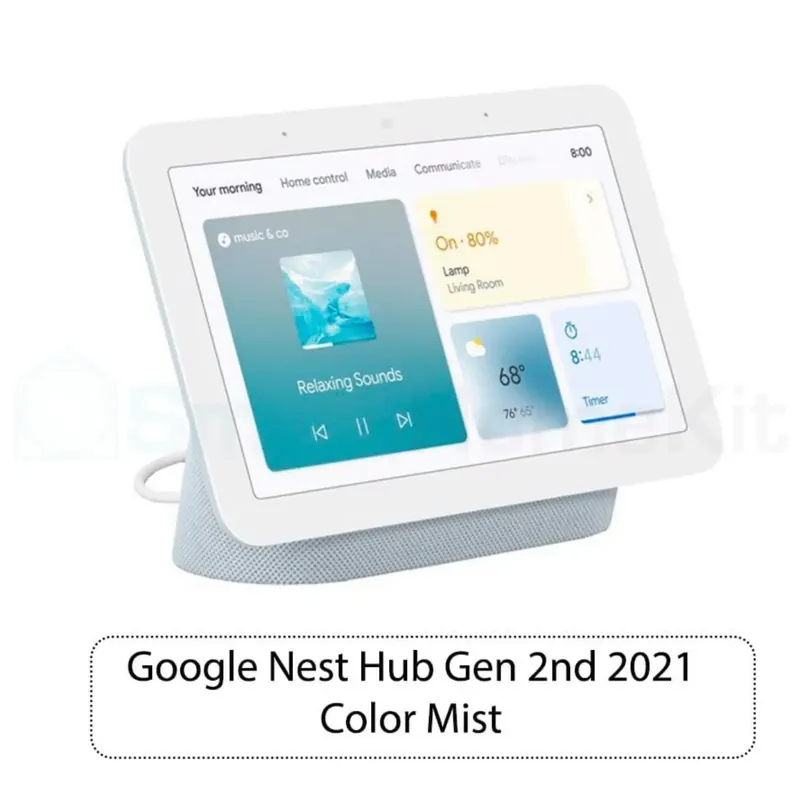 Google nest hub gen 2 trợ lý ảo nhà thông minh - dùng được vài lần vẫn như mới 707568