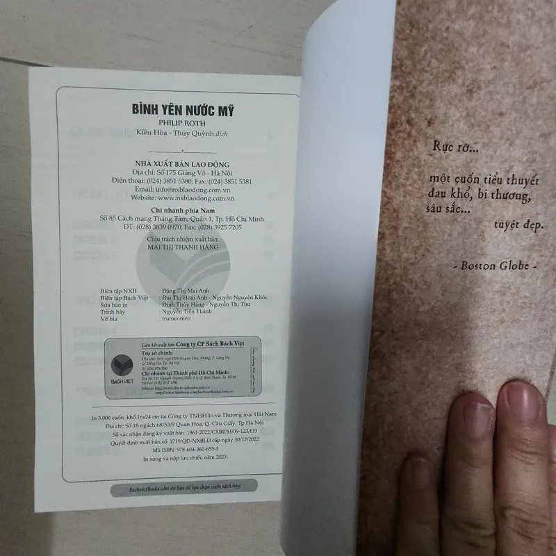 Sách Bình yên nước Mỹ 716906