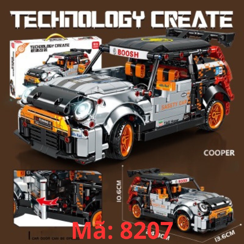 Bộ lego siêu xe mini 11922