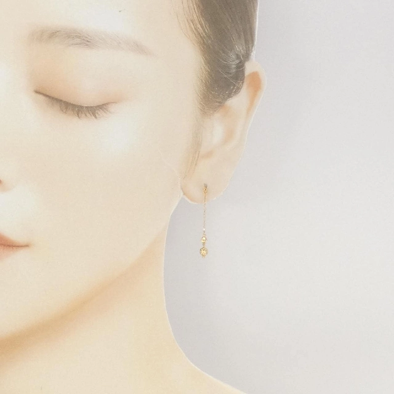 K18YG Bông tai - Hàng hiệu Authentic 872917