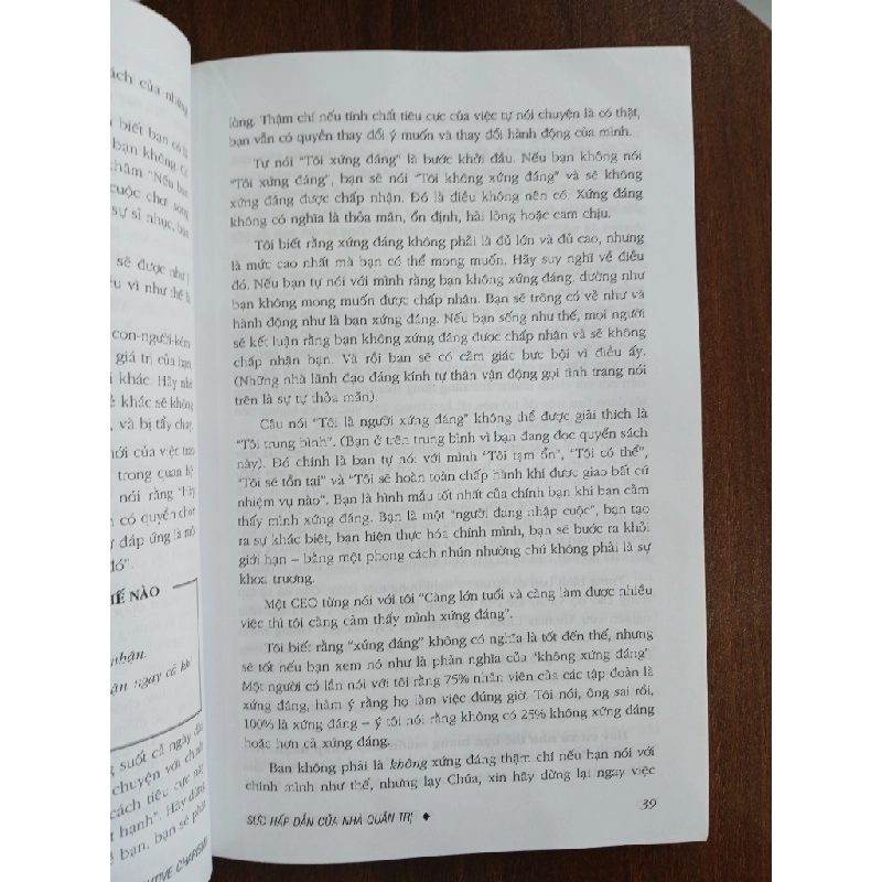 Sức hấp dẫn của nhà quản trị (Executive Charisma)<br>D.A. Benton 539497