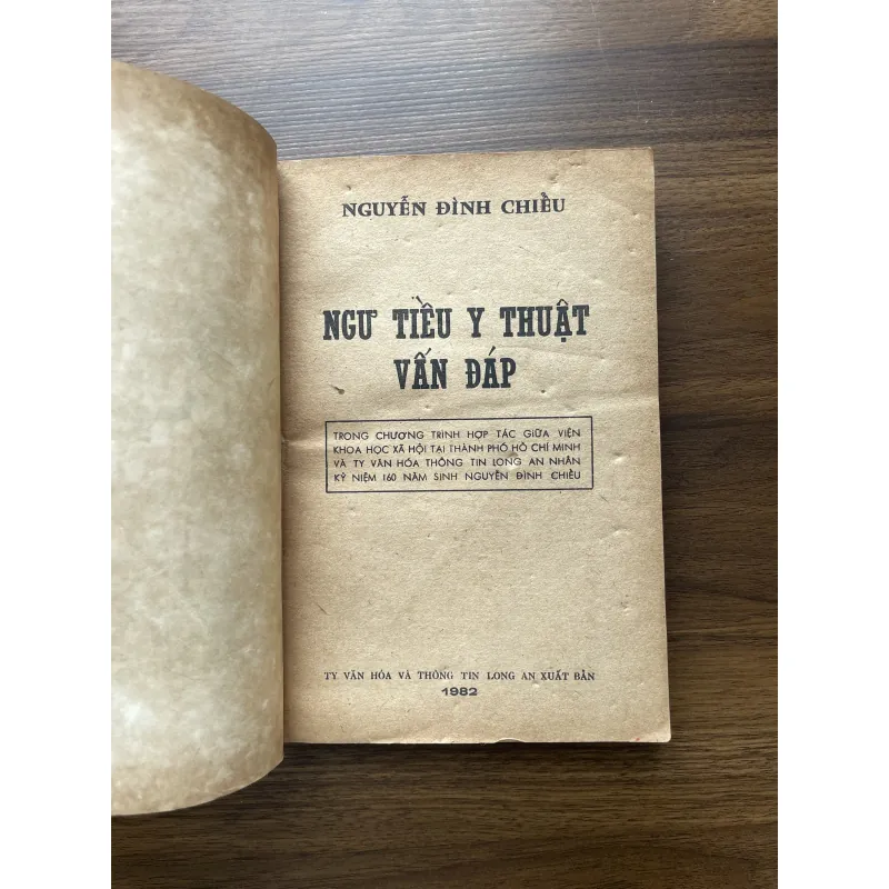 Ngư Tiều y thuật vấn đáp - Nguyễn Đình Chiểu 1001114