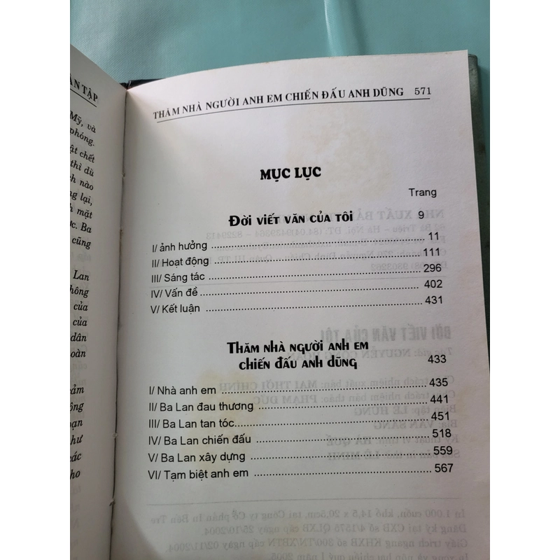 Nguyễn Công Hoan 
Đời viết văn của tôi & Thăm nhà người anh em Chiến đấu  357146