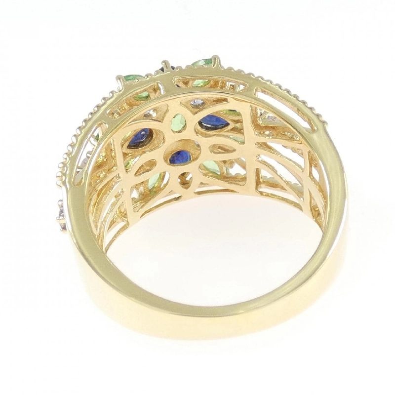 Nhẫn đá màu K18YG - Hàng hiệu Authentic 846154