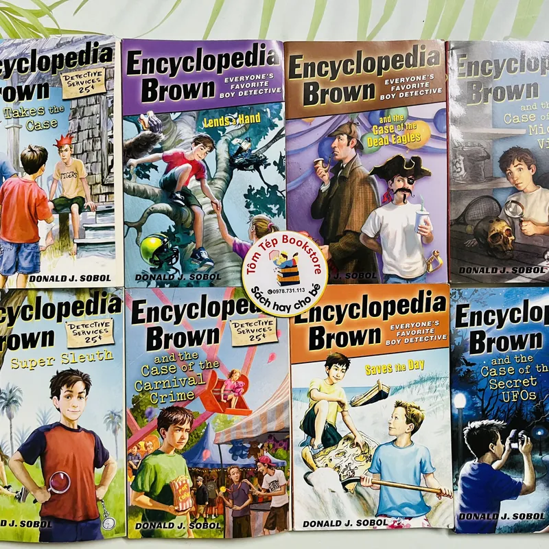 Series trinh thám thiếu nhi kinh điển Encyclopedia Brown 570976