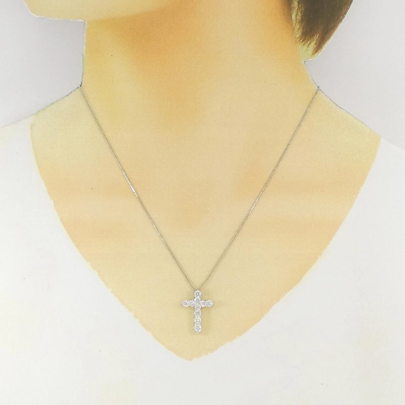 Dây chuyền kim cương PT900/PT850 1.00CT - Hàng hiệu Chính hãng 860037