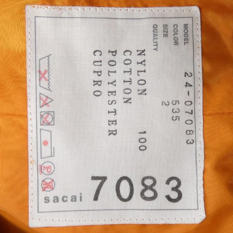 SACAI 24-07083 Áo khoác - Hàng hiệu Chính hãng 815727