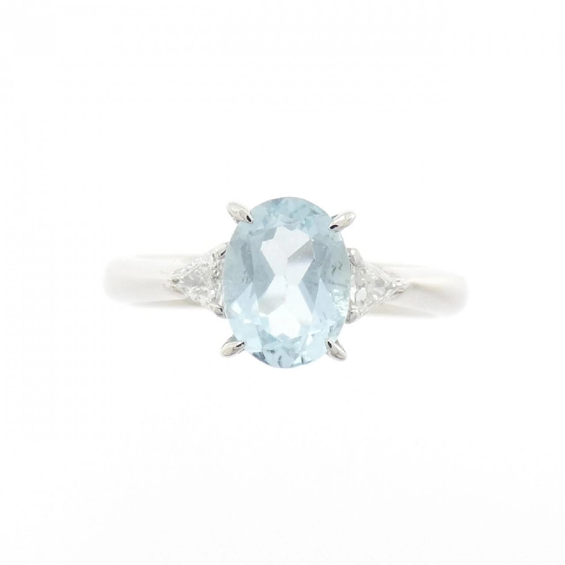 Nhẫn Aquamarine PT900 1.14CT - Hàng hiệu Authentic 852334