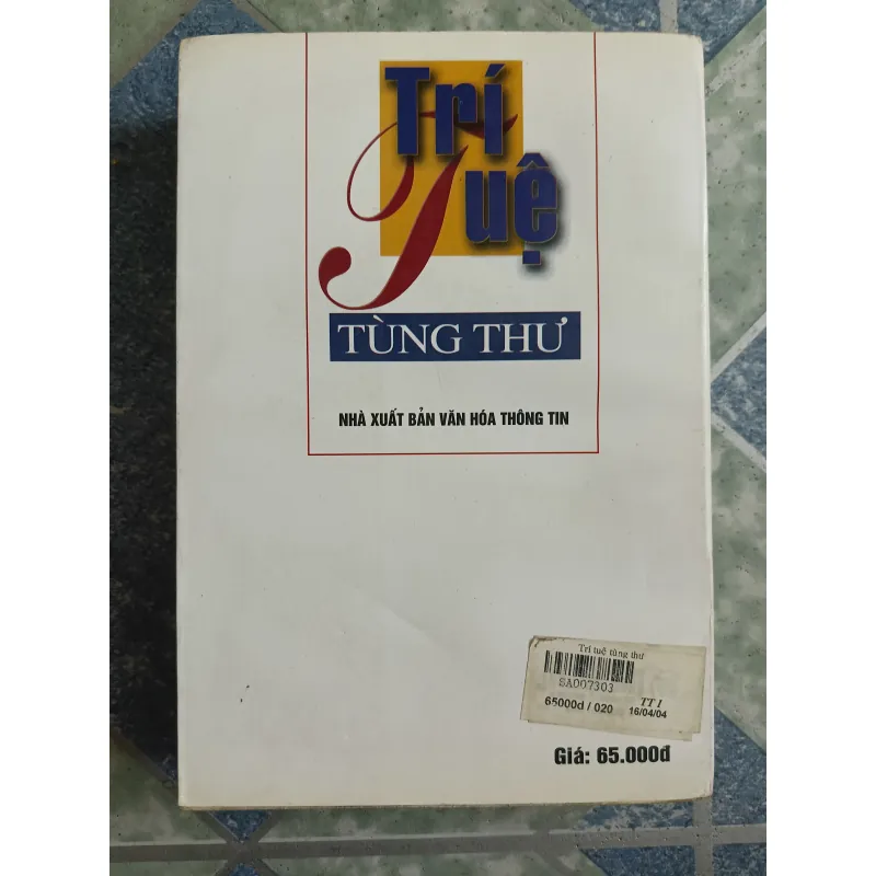 Trí tuệ Tùng Thư - Trí Thắng 689419