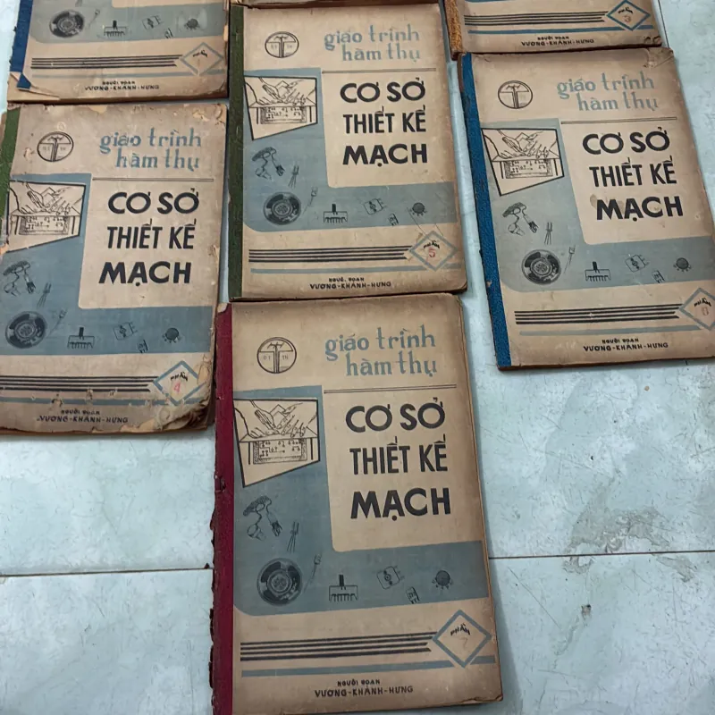 Giáo trình hàm thụ: cơ sở thiết kế mạch (7 cuốn) - Vương Khánh Hưng 1007308