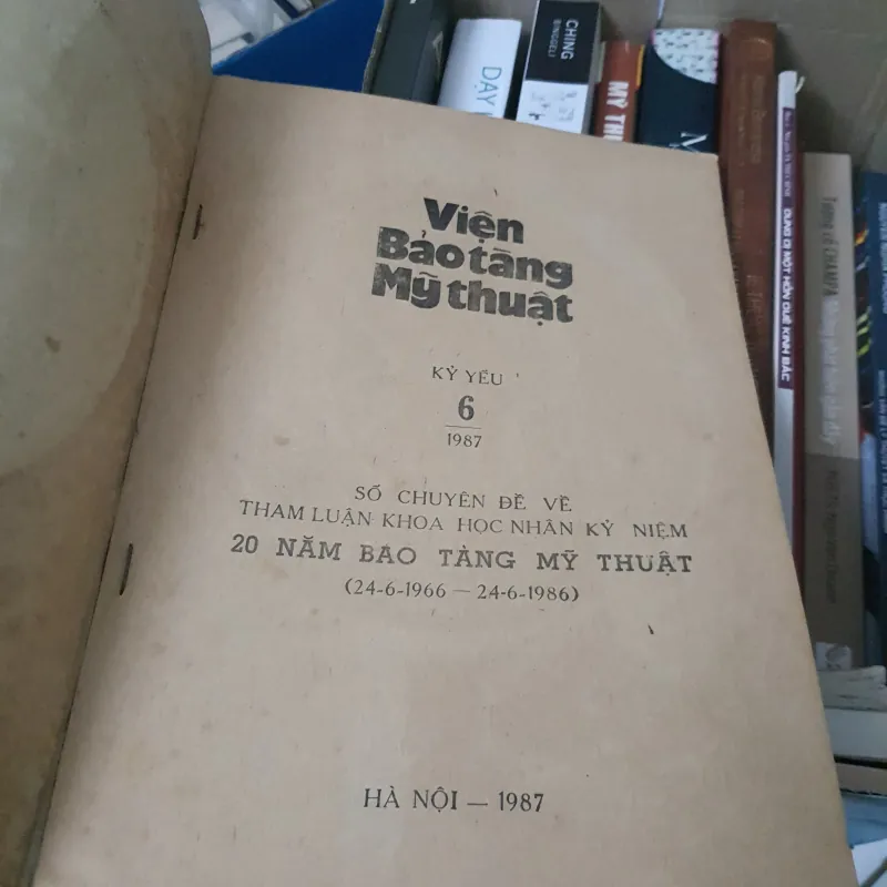 Viện Bảo tàng mỹ thuật - kỷ yếu1987 960953