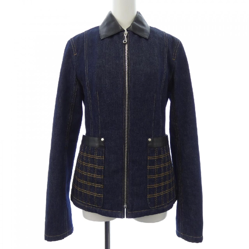 【Mã giảm giá】Áo khoác denim HERMES 639327