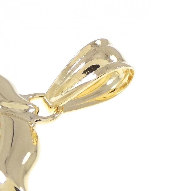 K18YG(枠) Đồng xu mặt dây chuyền - Hàng hiệu Authentic 866269