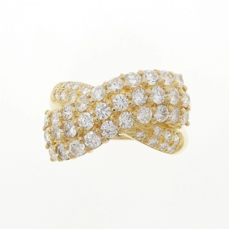 Nhẫn kim cương K18YG 1.63CT 665526