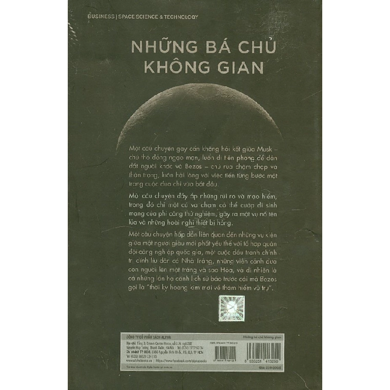 Những Bá Chủ Không Gian - The Space Barons (Bìa Cứng) - Christian Davenport 293980