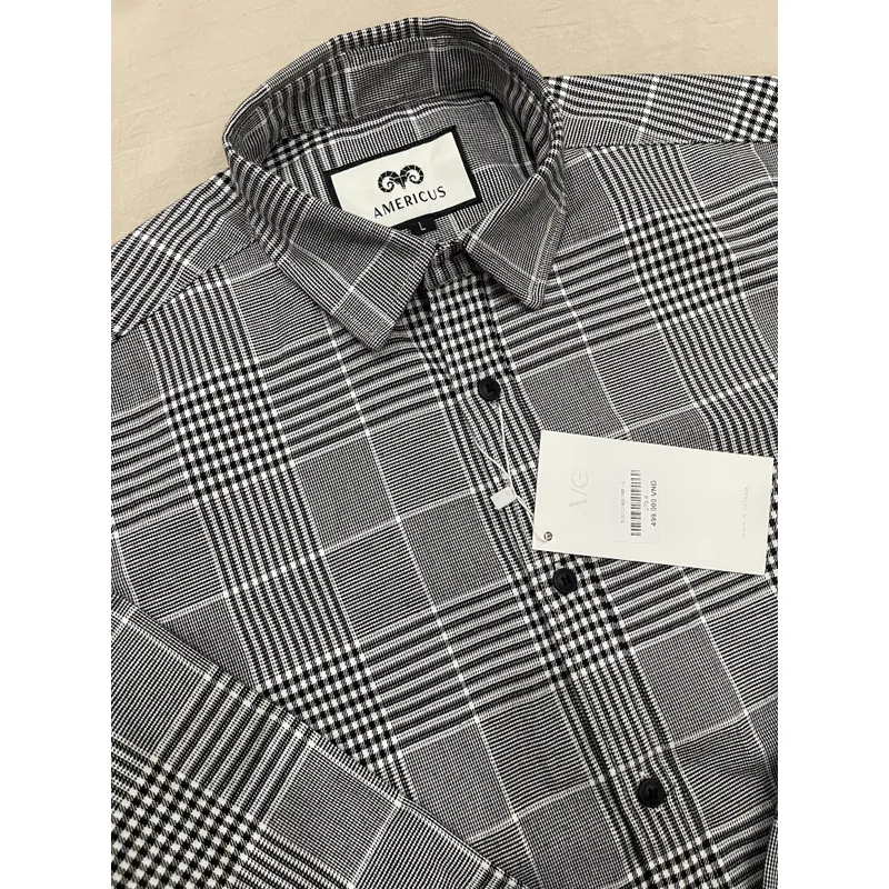 Sơ mi caro A/G size L 729075