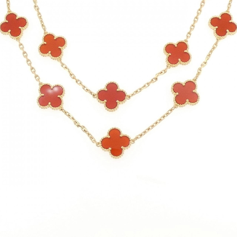 Vòng cổ Van Cleef & Arpels Vintage Alhambra 20 Motif - Hàng hiệu Chính hãng 839278