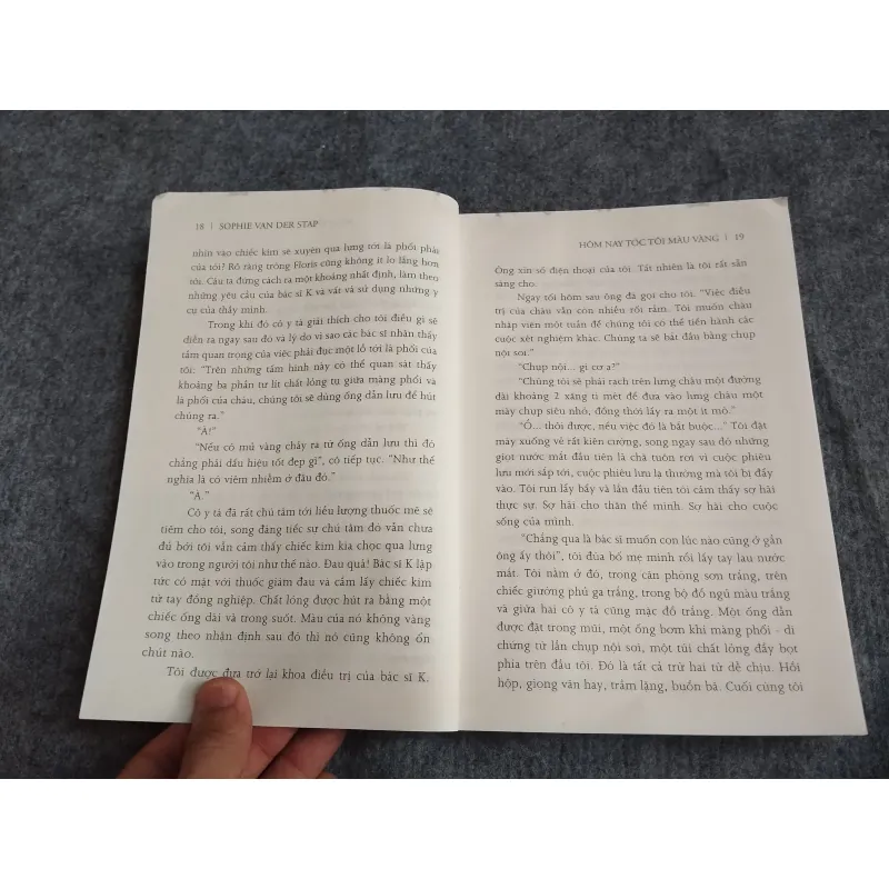 HÔM NAY TÓC TÔI MÀU VÀNG - SOPHIE VAN DER STAP 574628
