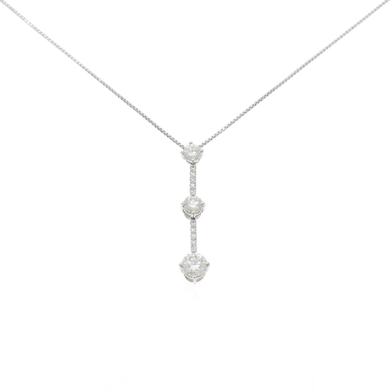 Dây chuyền kim cương Trilogy 0.70CT - Hàng hiệu Authentic 842271