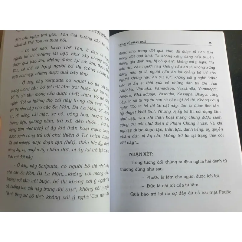 Luận Về Nhân Quả 702754