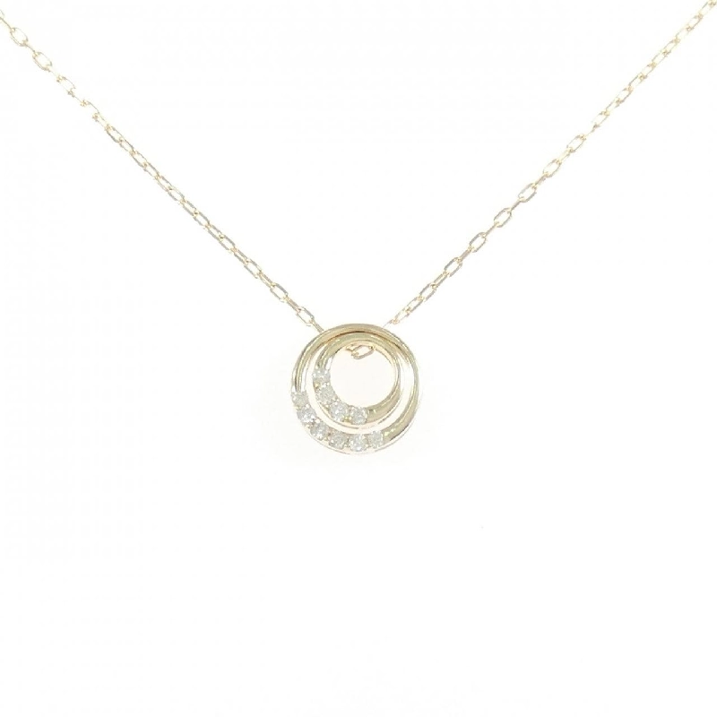 K10YG 2WAY Dây chuyền kim cương 0.056CT - Hàng hiệu Chính hãng 859425