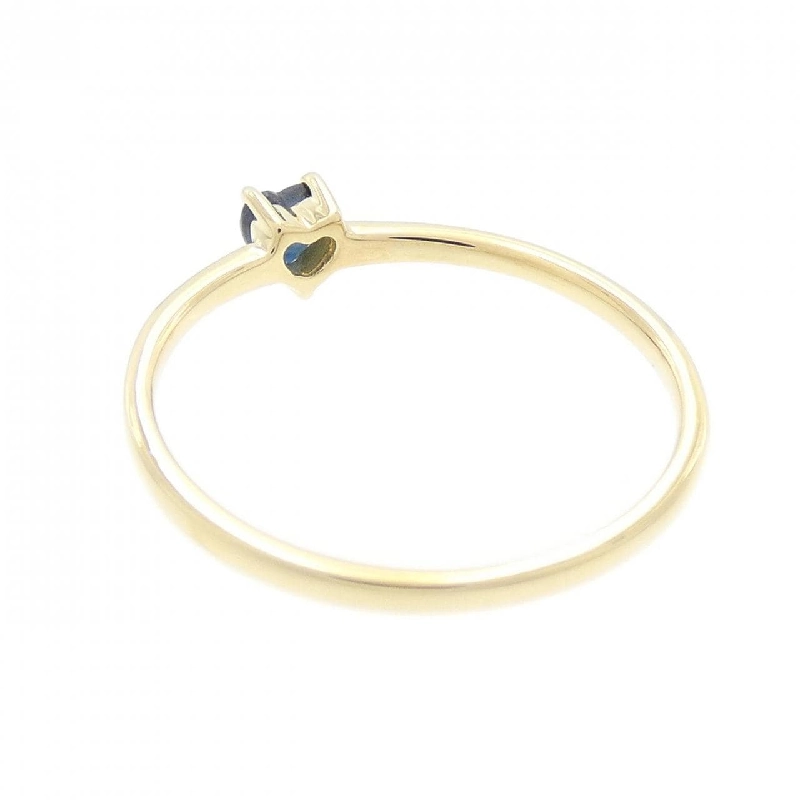 Nhẫn Sapphire K18YG hình trái tim 667703