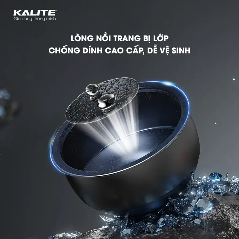 Nồi áp suất KALITE KPC6088 hầm nhừ ninh nhanh giữ trọn dinh dưỡng 679225