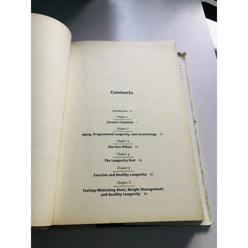 THE LONGEVITY DIET – Valter Longo, PhD 756252