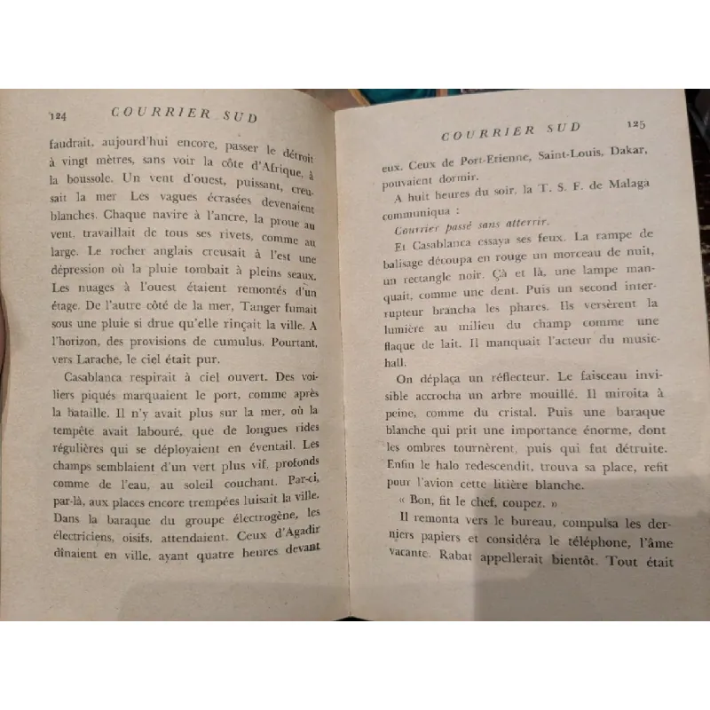 Courrier Sud - A.De Saint - Exupéry 602689