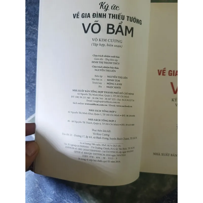 Ký ức về gia đình thiếu tướng Võ Bẩm 794966