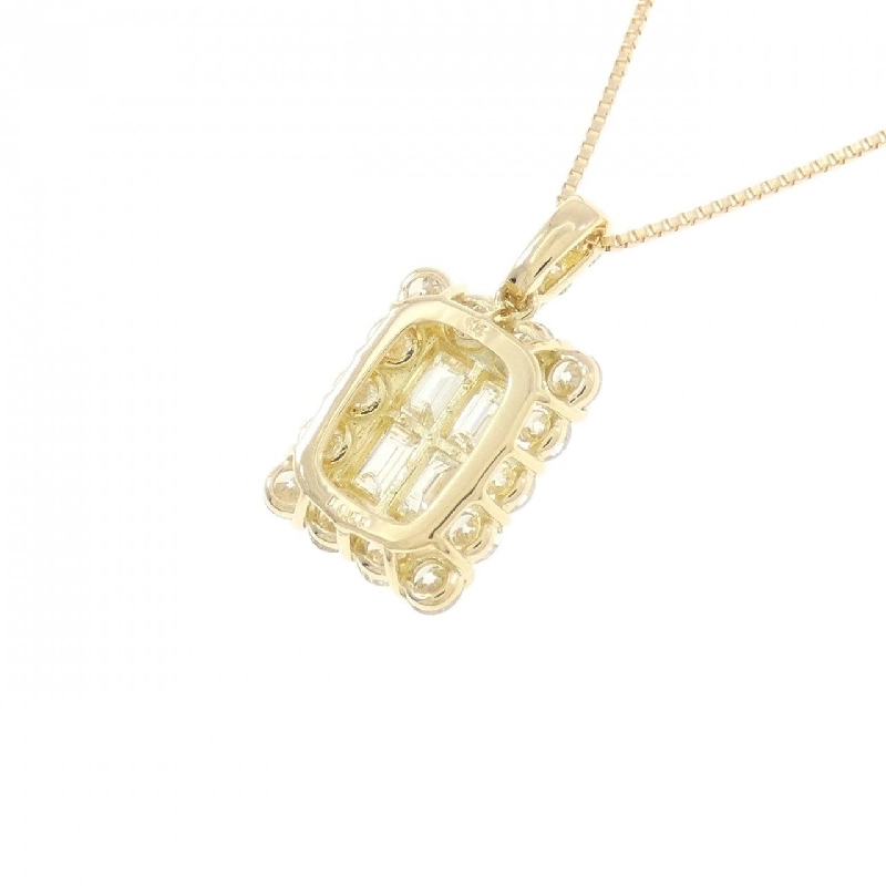 K18YG Dây chuyền kim cương 1.00CT - Hàng hiệu Chính hãng 858630