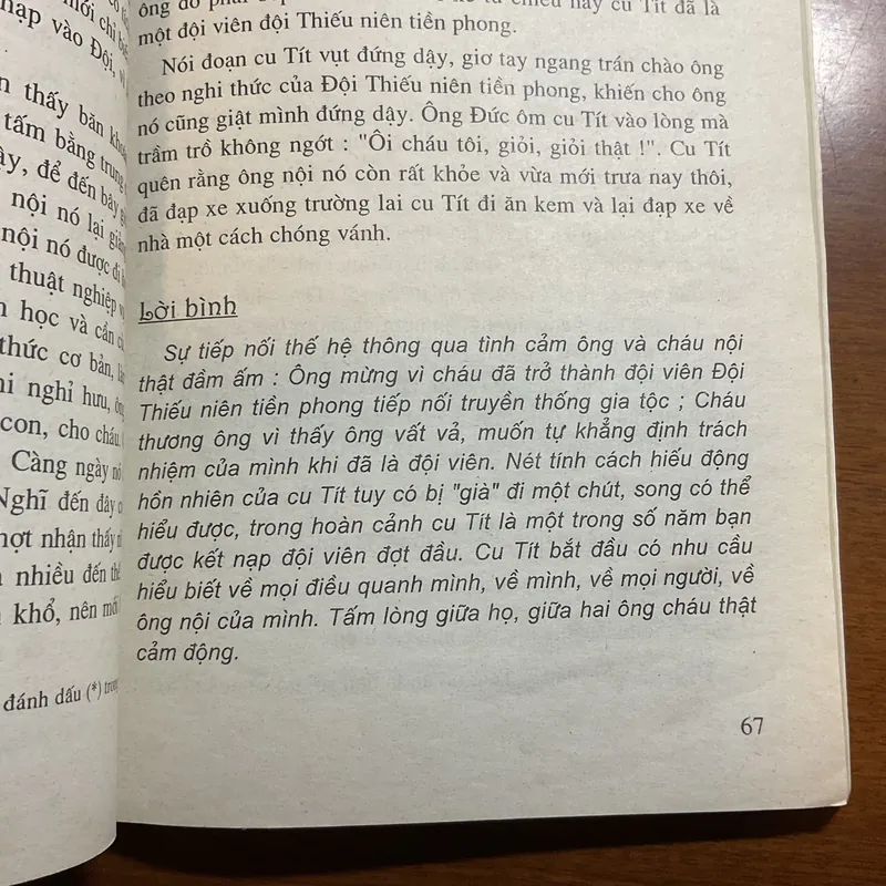 [ĐỒNG THOẠI] Ông và cháu - Chu Huy 697059
