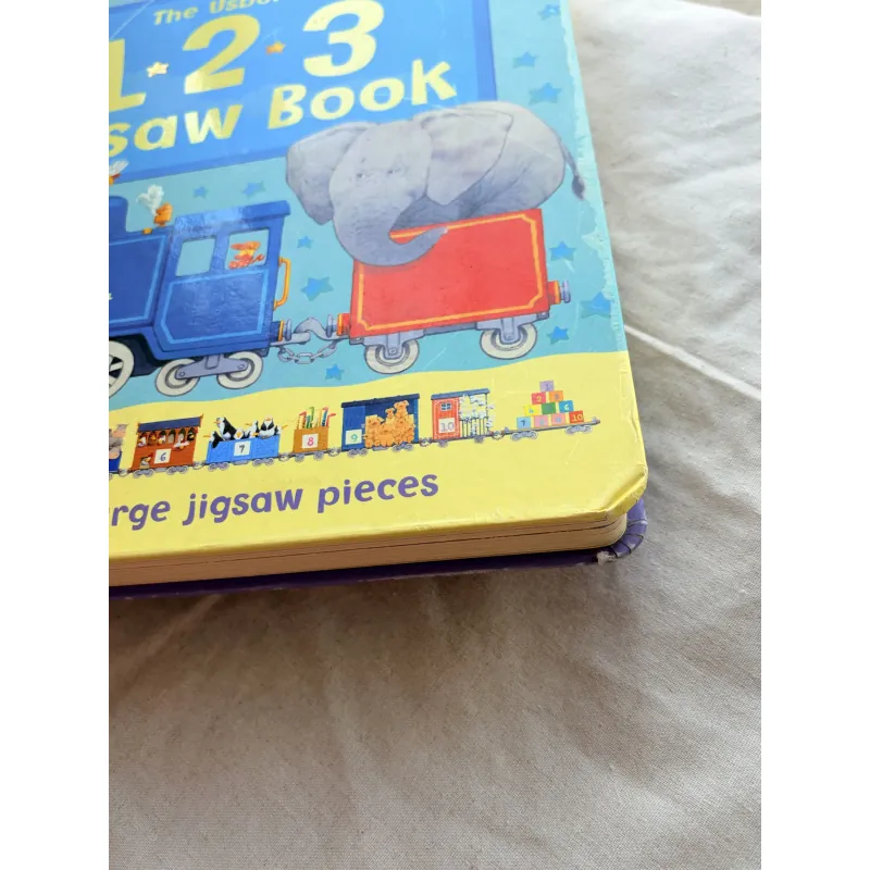 Board book - The Usborne 1 2 3 Jigsaw Book 933955