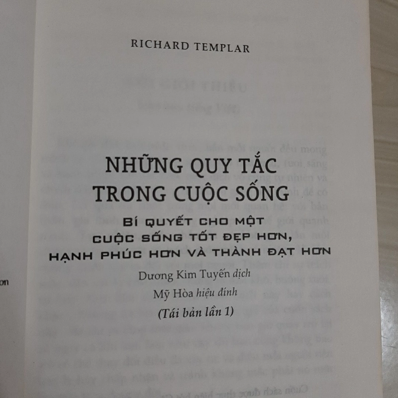 Những quy tắc trinh cuộc sống  323600