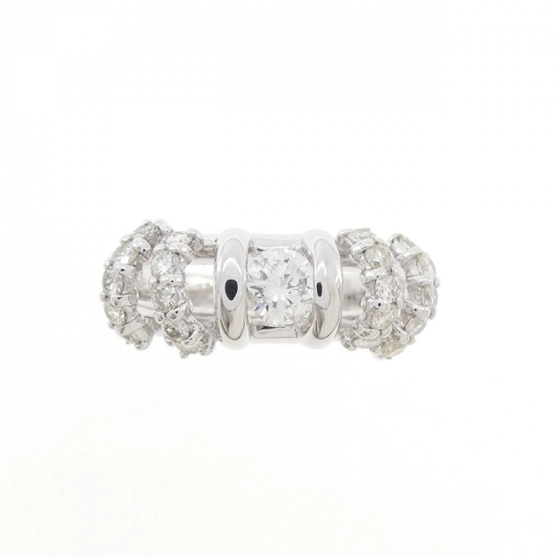 Nhẫn kim cương K18WG 670638