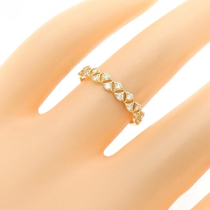 【Sản phẩm mới】Nhẫn kim cương K18YG 0.20CT 671145