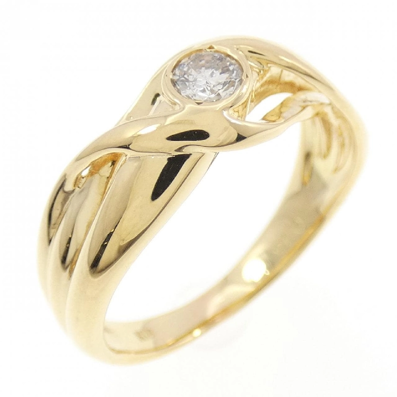 Nhẫn kim cương K18YG 0.15CT - Hàng hiệu Authentic 849970