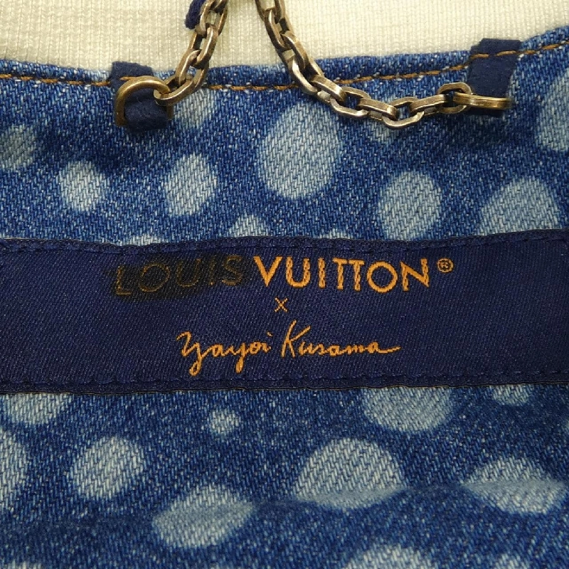 Áo sơ mi denim chấm bi vô cực LV×YK của Louis Vuitton HOS33WYN4 草間彌生 - Hàng hiệu Authentic 899647