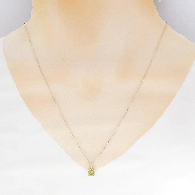 Dây chuyền ngọc garnet xanh GSTB 1.00CT - Hàng hiệu Authentic 840489