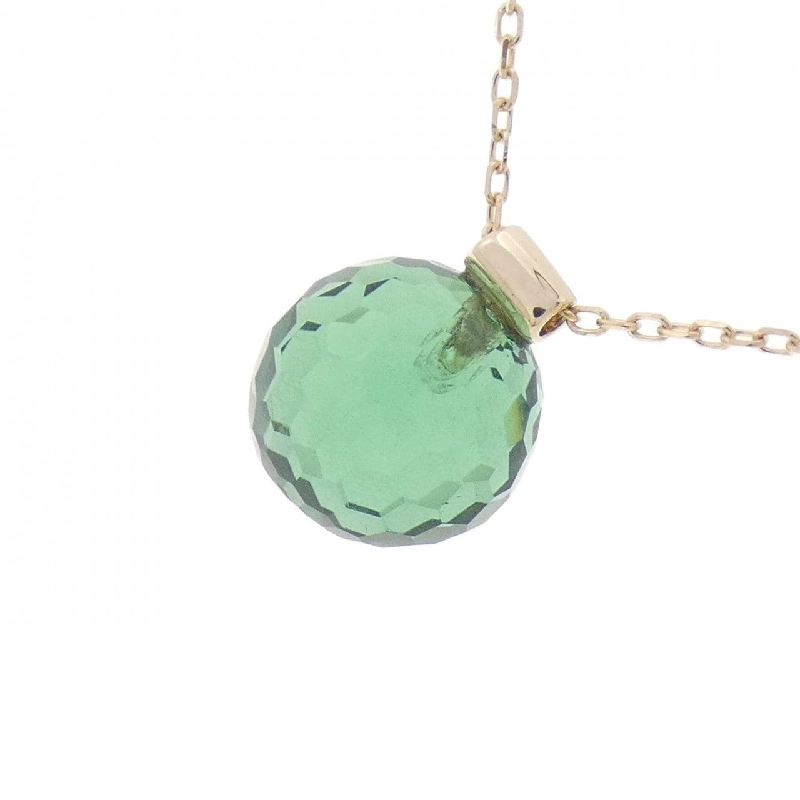 K10WG 合成クオーツ ネックレス - Hàng hiệu Authentic 861294