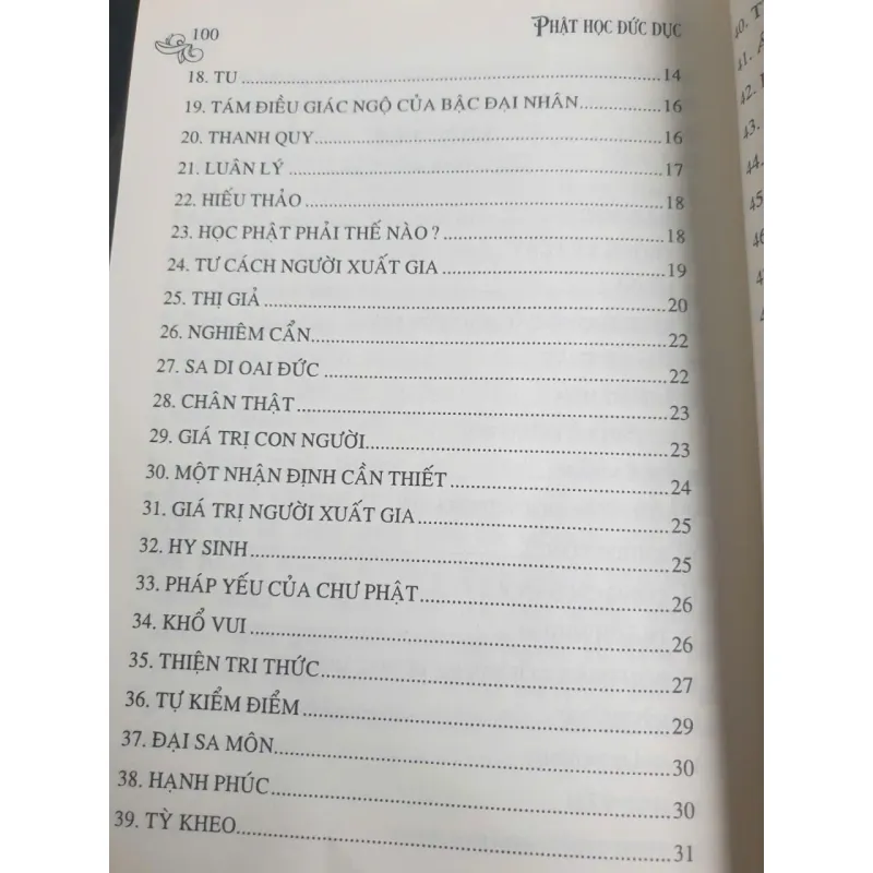 Sách Phật Học Đức Dục - Tỳ-kheo-ni Hải Triều Âm mới 90% 674348