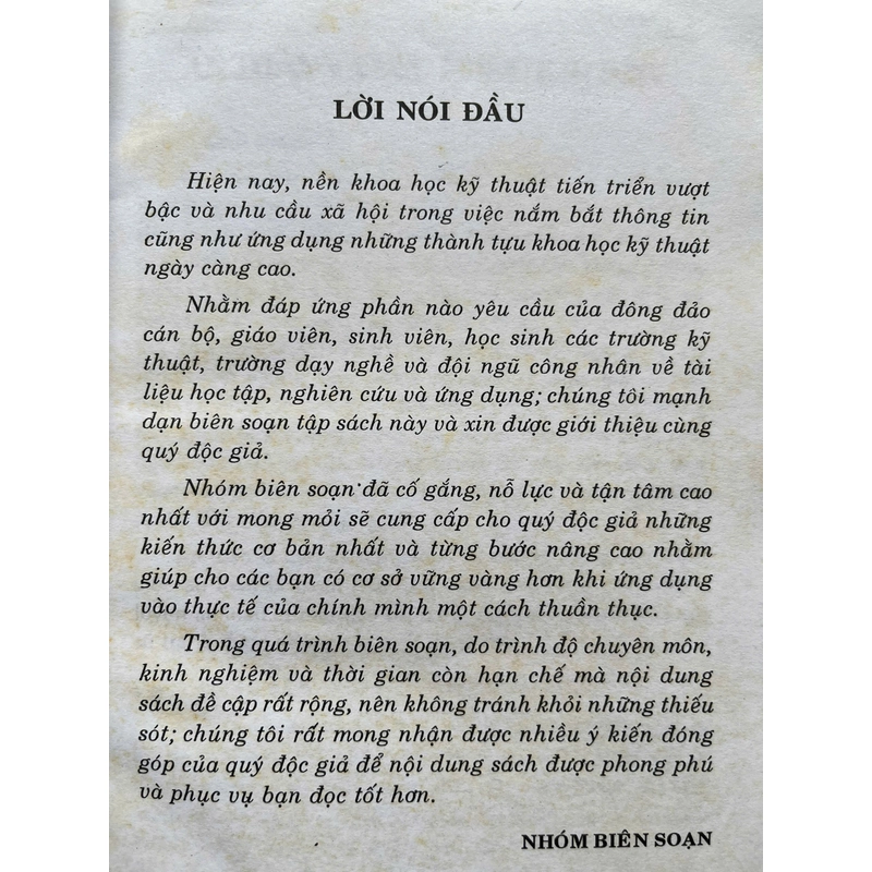 KỸ THUẬT HÀN ĐIỆN,CẮT VÀ UỐN KIM LOẠI 534061