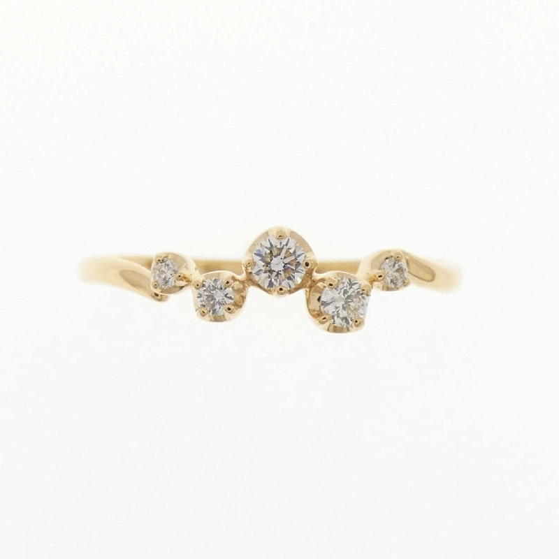 Nhẫn kim cương K18YG - Hàng hiệu Authentic 855286