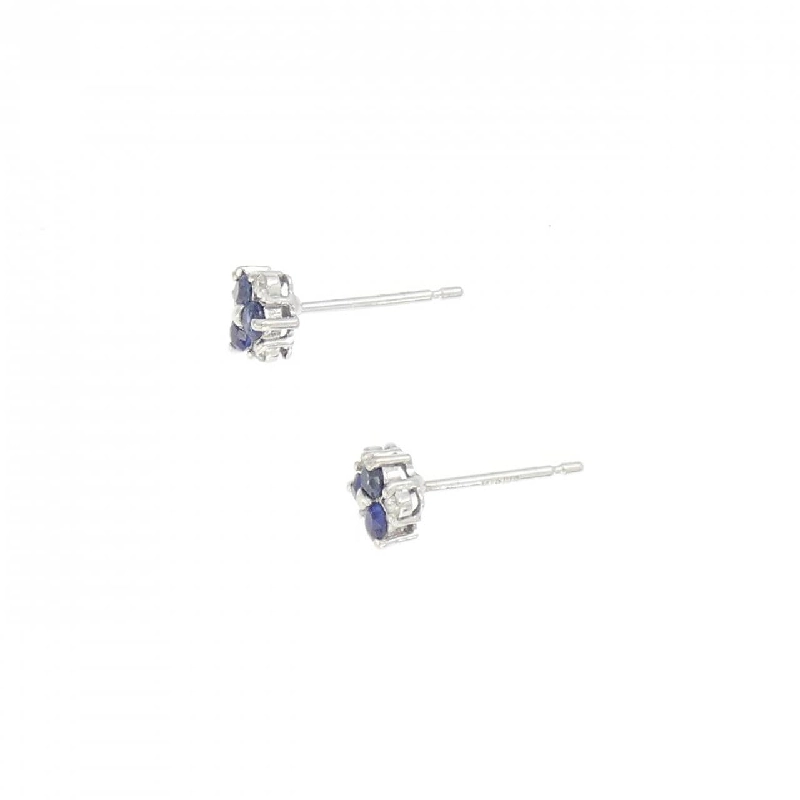 K18WG Sapphire Earrings - Hàng hiệu Authentic 872227