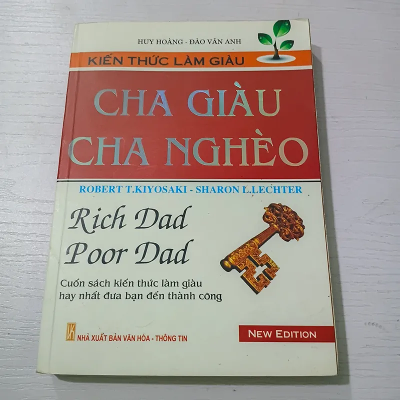 Sách Kiến thức làn giàu: Cha giàu cha nghèo, nxb Văn Hóa 731688