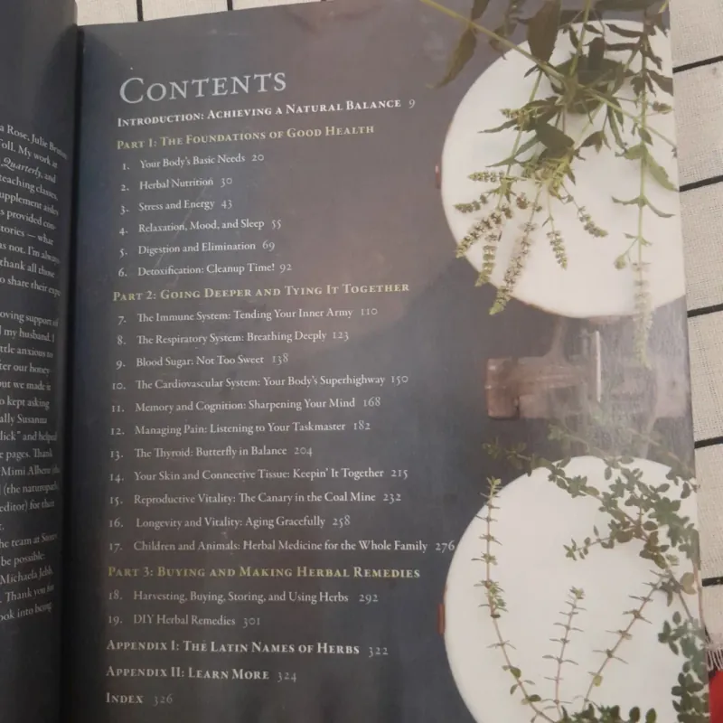 Sách màu t.Anh- CÂN BẰNG CƠ THỂ BẰNG THẢO MỘC- BODY BALANCE HERBAL GUIDE. Tg. M. Grove 706840