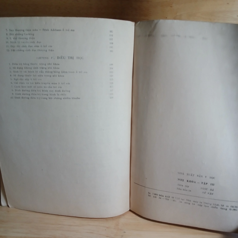 Nhi Khoa (Tập 1, Tập 3) Xb 1982 - Nxb Y Học 454298