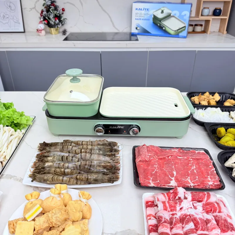 Kalite KLG333 – Bếp lẩu nướng 2in1 tiện lợi cho mọi gia đình 792058