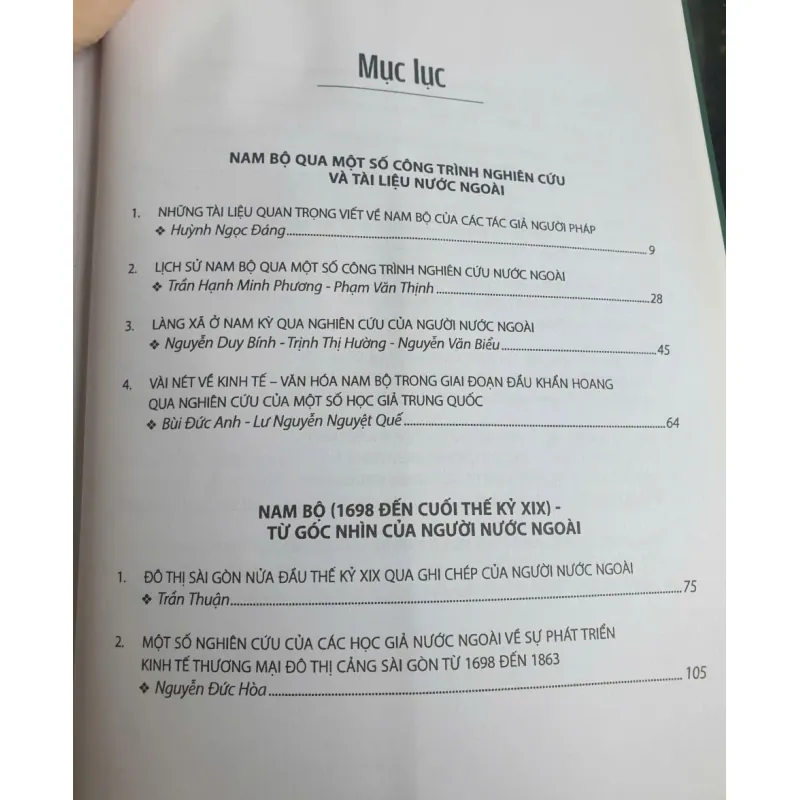 Nam Bộ Từ Năm 1968 Đến Cuối Thế Kỷ XIX Qua Nghiên Cứu Của Người Nước Ngoài 723341