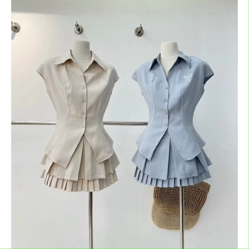Set áo sơ mi kèm chân váy 547430